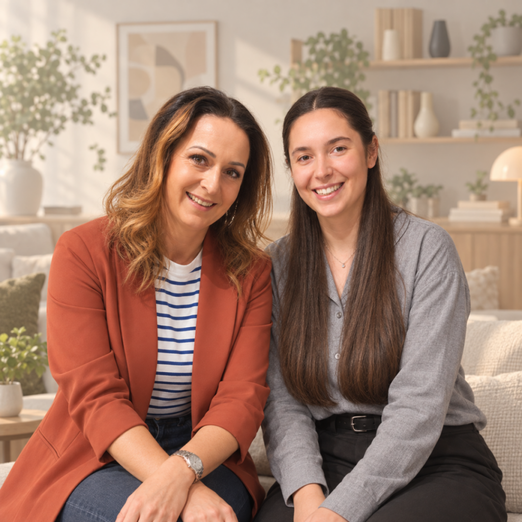 Eileen und Caro sind die gesicher unseres Deko Teams von Möbel Schröter