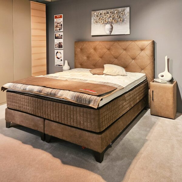 Boxspringbett und Nachttische Serta Magnifique Express – Bild 2