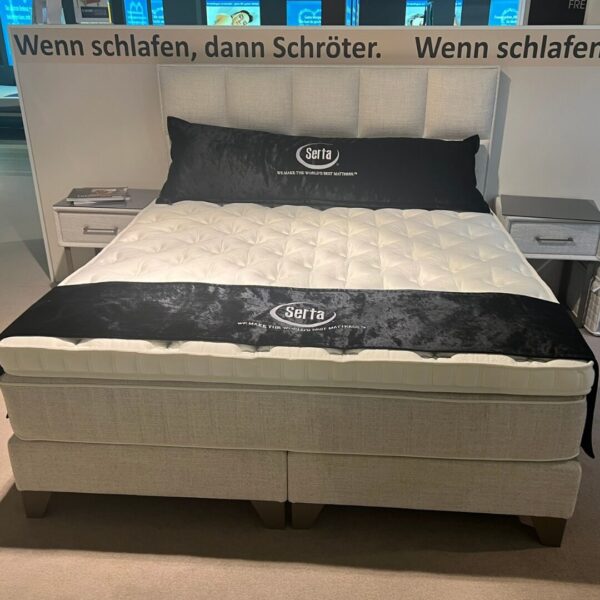 Boxspringbett und Nachtkommode Hollywood Anniversary – Bild 2