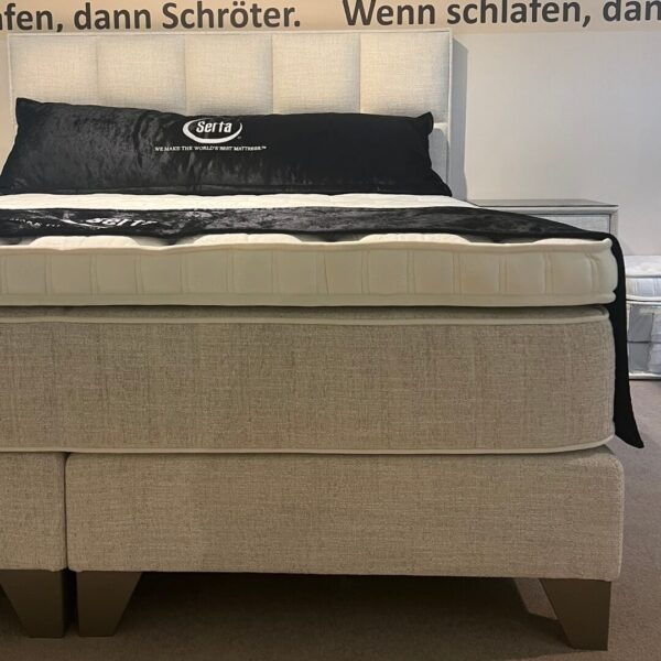 Boxspringbett und Nachtkommode Hollywood Anniversary – Bild 3