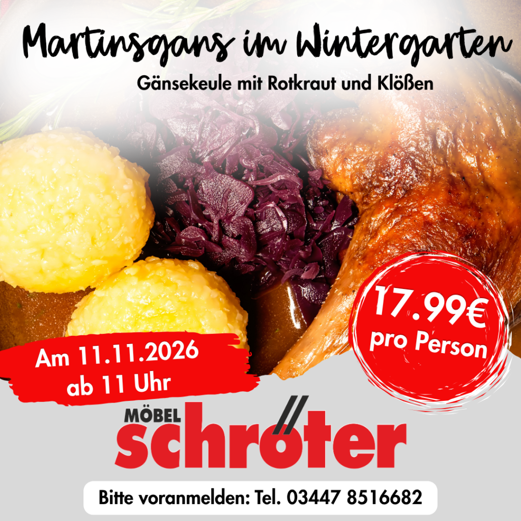 Martinsgans bei Möbel Schröter
